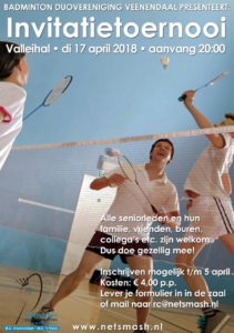 Flyer Invitatietoernooi 2018